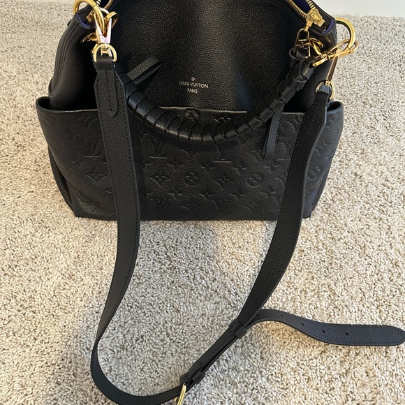 Authentic Louis Vuitton Maida Hobo (Black) with Electric Blue suede - Picture 2 of 6